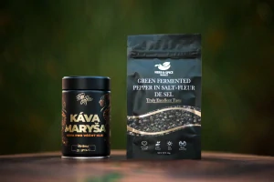 AromaSet: Zelený fermentovaný Kampotský Pepř & káva Maryša